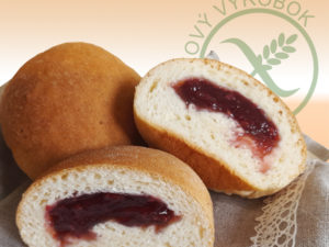 Bezgluténové lekvárové buchty 200g