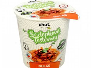 Instantné bezlepkové cestoviny s omáčkou 60g - gulášové