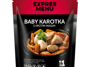 Baby mrkva s morčacím mäsom 1 porcia/300g