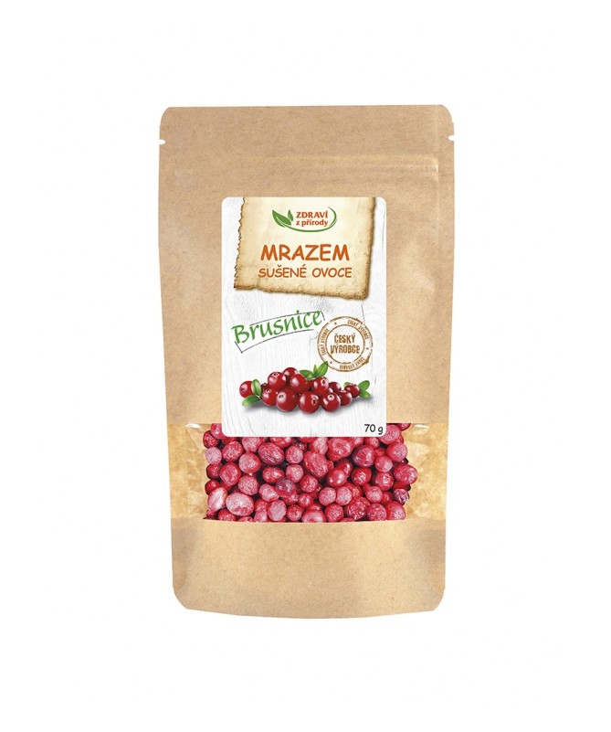 Brusnice mrazom sušené 25g ZP