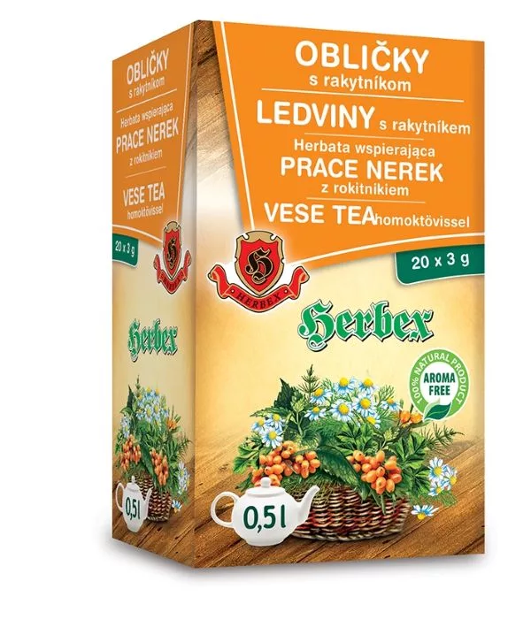 Herbex Obličky s rakytníkom 20x3g
