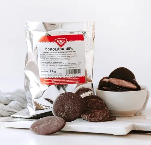 Liana Čokoláda 45% 1kg