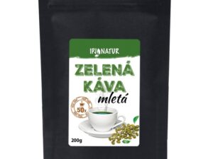 Zelená káva mletá 200g IPJ NATUR