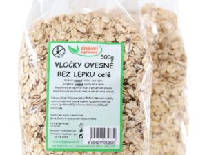 Vločky ovesné BEZ LEPKU celé 500g ZP